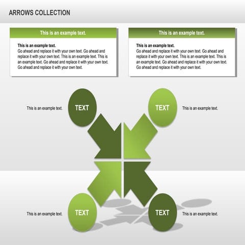 Opposite Arrows Shapes