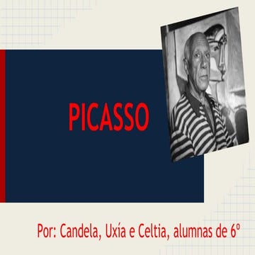 O primeiro picasso  candela, uxía e celtia- marzo 15