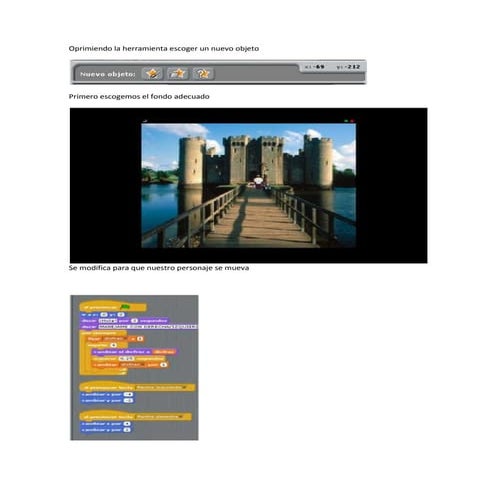 Scratch explicacion bloques | DOCX