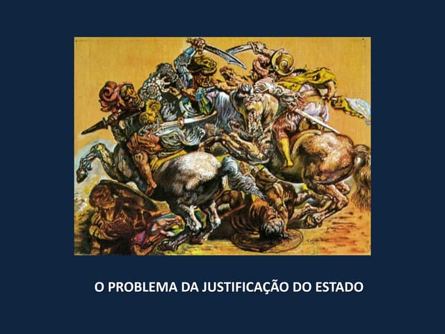 O problema da justificação do estado
