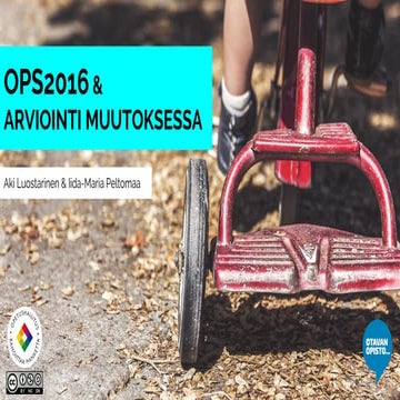 OPS2016 & arviointi muutoksessa