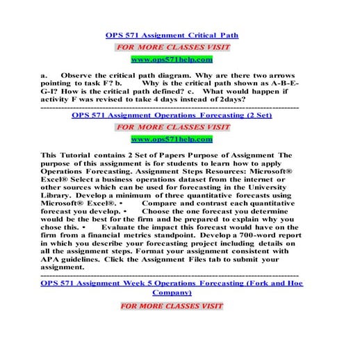 OPS 571 HELP Redefined Education--ops571help.com