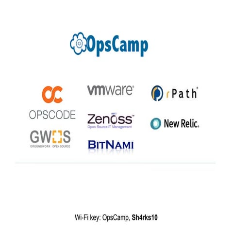 OpsCamp SF Sponsor Deck