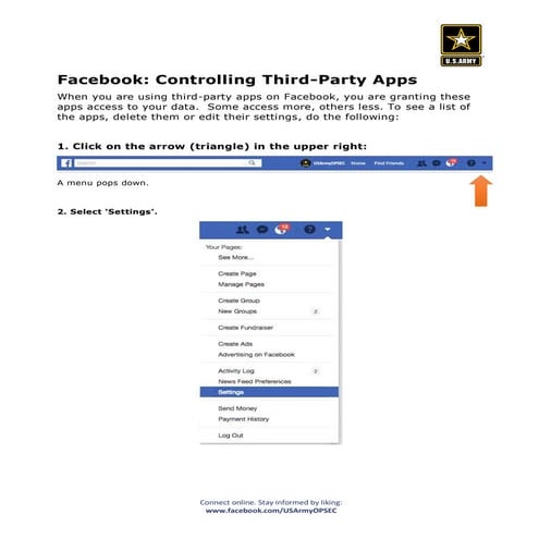 Facebook: Controlling Third-Party Apps