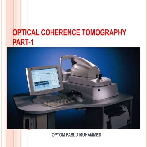 Optical coherence tomography