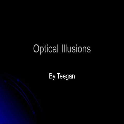 Optical Illusions