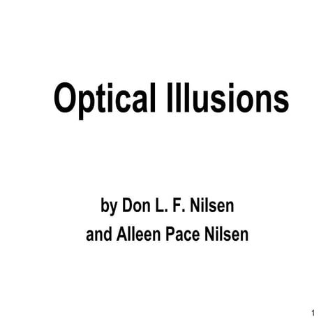 Optical Illusions