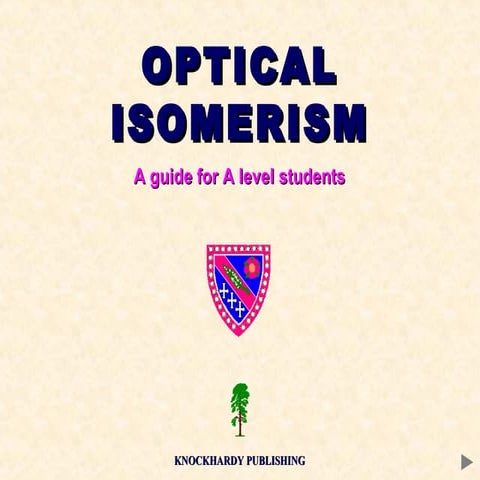 Optical isomerism