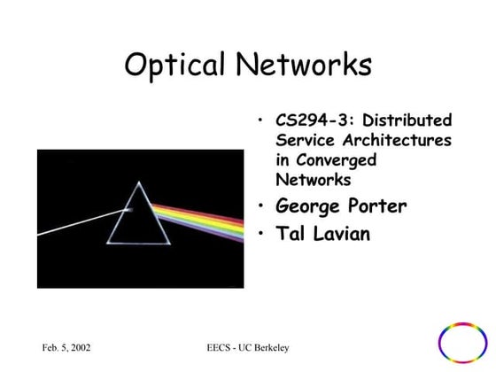 Optical Networks