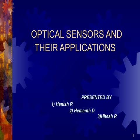 OPTICAL SENORS and physics for engineering.pptx