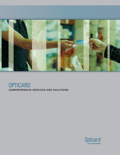 Opticard Brochure
