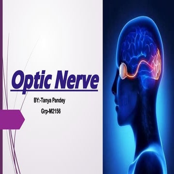 Optic Nerve and its patholgical processes.pptx