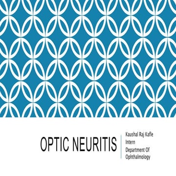 Optic neuritis