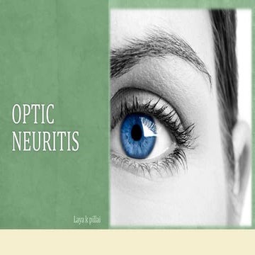 Optic neuritis