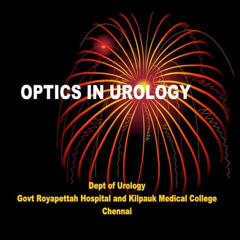 Optics in urology