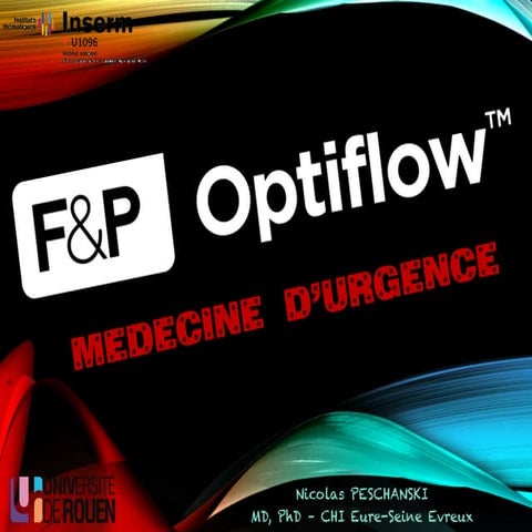 Oxygénation Nasale Humidifiée à Haut Débit - Optiflow aux urgences COMUN 2018