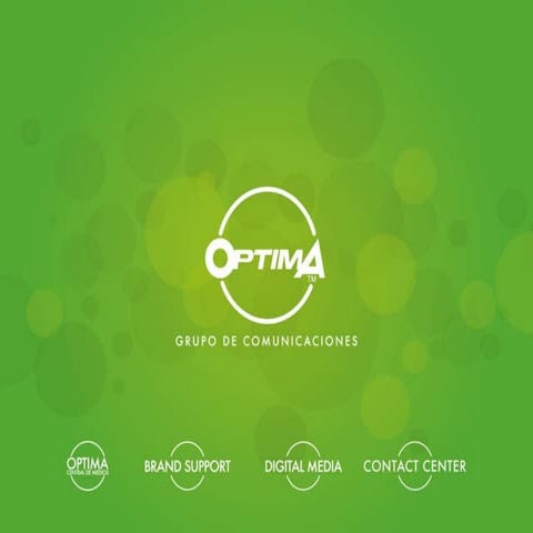 Optima Digital Marketing. Roberto Agudelo