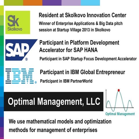 Optimal management presentation for investors about supply chains ...