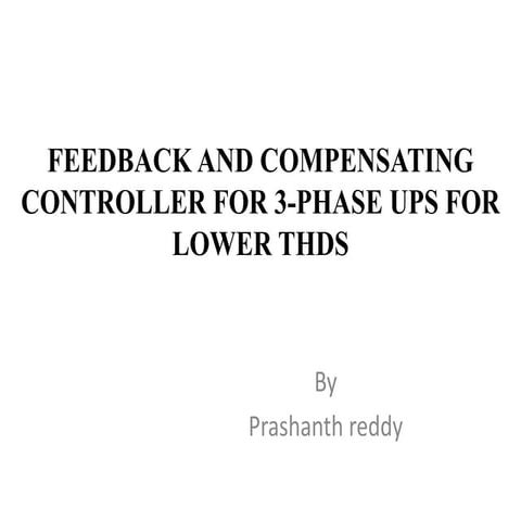Optimal voltage control