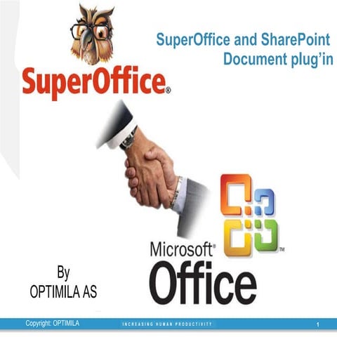 Optimila sharepoint superoffice integration