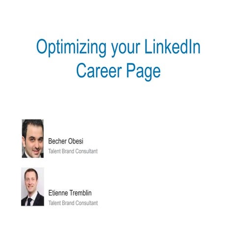 Employer Branding with LinkedIn
