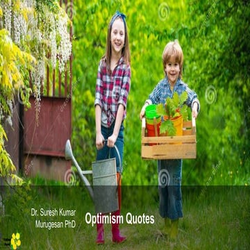 Optimism quotes