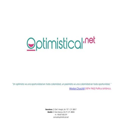 Presentación Corporativa Optimistical.net  