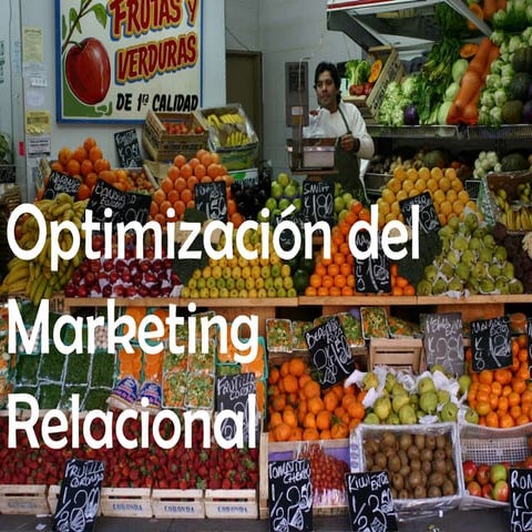 Optimización del Marketing Relacional