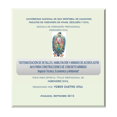 Optimización de aceros corrugados