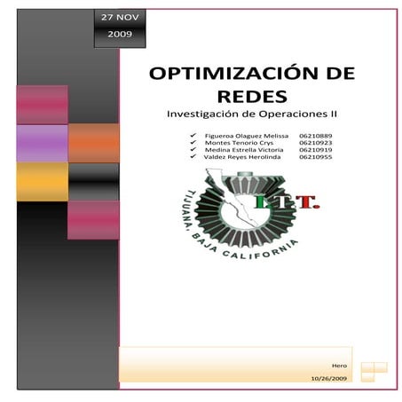 Optimizacion De Redes