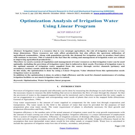 GIS Automation in Ground Water Analysis | PDF