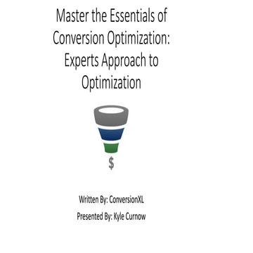 Master the Essentials of Conversion Optimization 