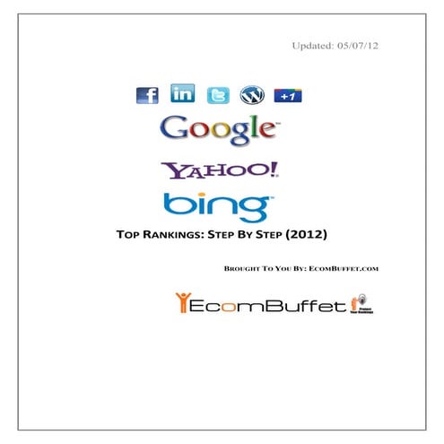 Optimization stepbystep