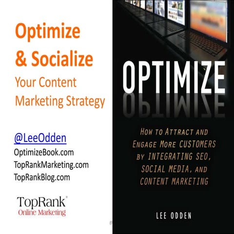 Webinar: Optimized Content Marketing Strategy
