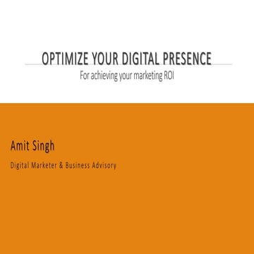 Devise your Digital Marketing and Content Marketing Strategy - Step-by-Step p...