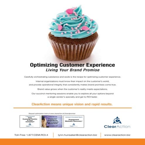 Optimize Customer Experience