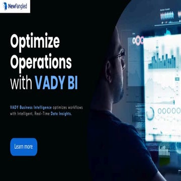 Optimize Operations with VADY Business Intelligence — Real-Time AI-Powered Data Insights