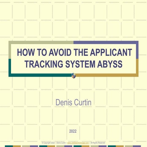 How to Avoid the ATS Abyss