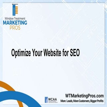 Optimize Your Window Treatment & Awning Website for SEO