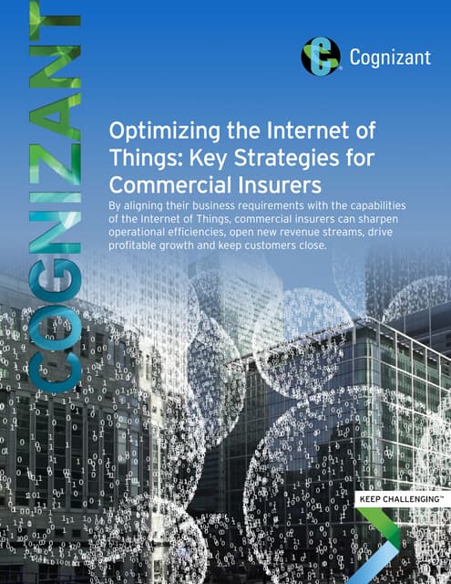 Optimizing the Internet of Things: Key Strategies for Commercial Insurers