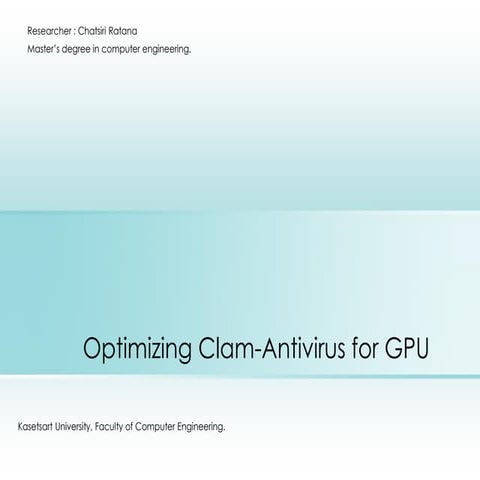 Optimizing clam av for gpu 02