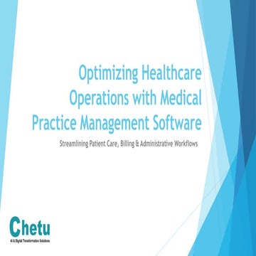 Medical Practice Management Software for Streamlined Healthcare ...