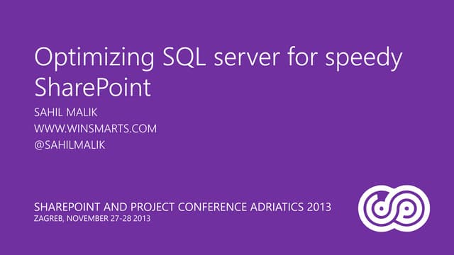 Migration to SharePoint 2013 – Theory and practice