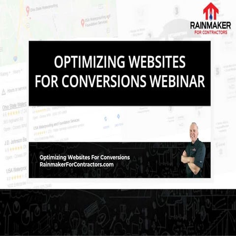 Optimizing Website For Conversions