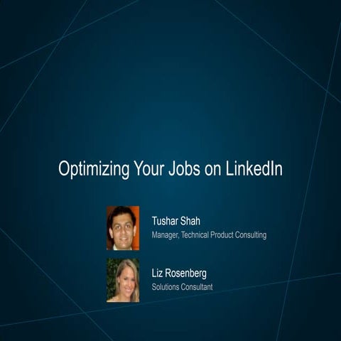 Optimizing Your Jobs | Talent Connect Vegas 2013 