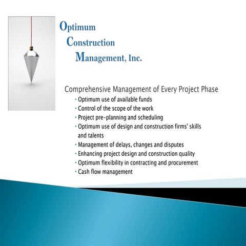Optimum CM presentation