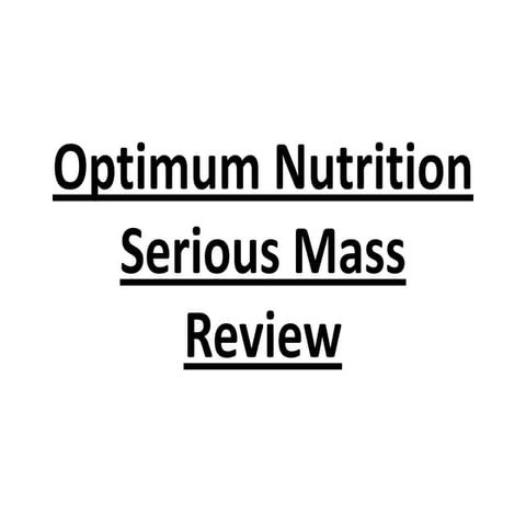 Optimum Nutrition HMB | PPTX