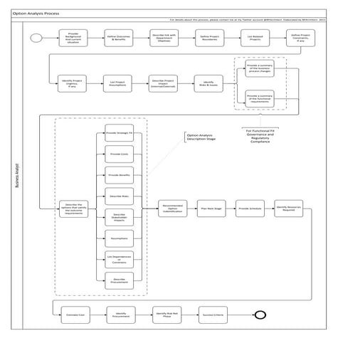 Option Analysis Process