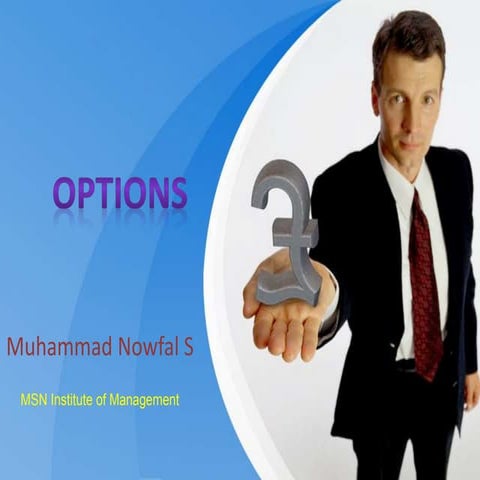 Option ( Derivatives)