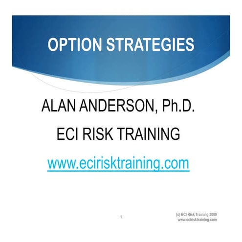 Option Strategies